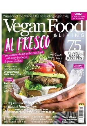 Vegan Food & Living #25: (August 2018)